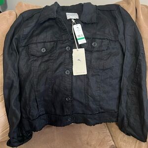 Tommy Bahama -Large Two Palms Raw Edge Jacket
